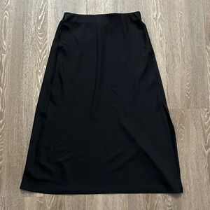 Target Black below knee length skirt